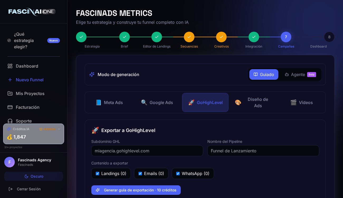 Conecta integraciones